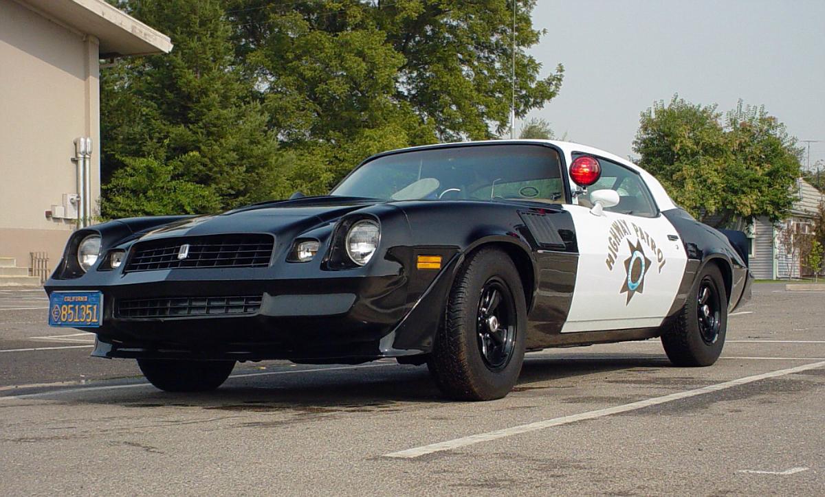 2022 Camaro Police Car