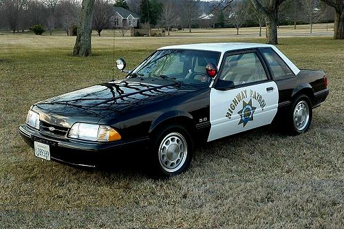 California Highway Patrol EVOC 1992 SSP Mustang