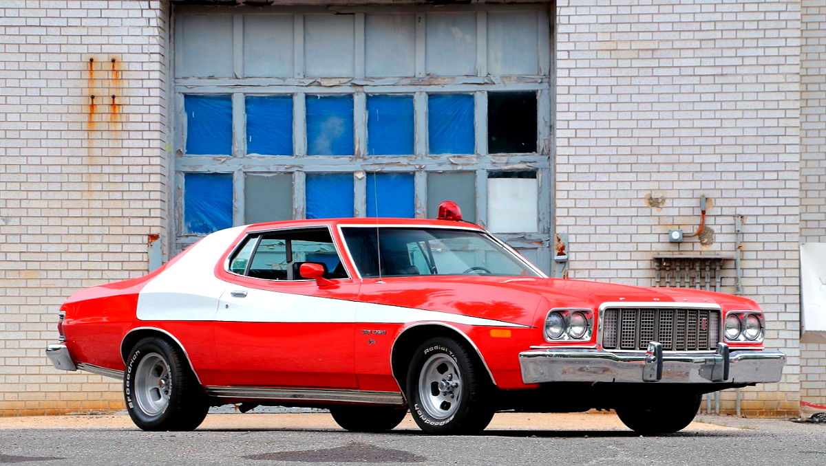 Voiture Miniature Ford Gran Torino 1976 du Film Starsky et Hutch