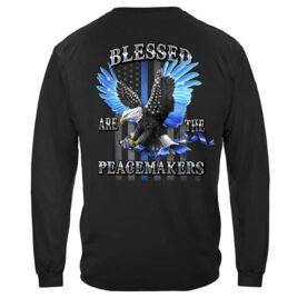Blessed Are The Peacemakers Eagle Longsleeve T-Shirt