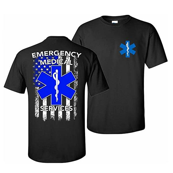Emergency Medical Services T-Shirt - Code 3 Garage