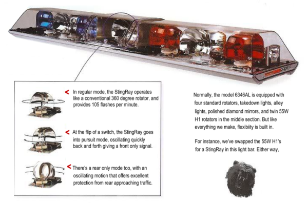 Code 3 LP6000 Lightbar - Code 3 Garage