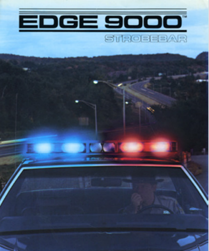 Whelen Edge 9000 Lightbar - Code 3 Garage