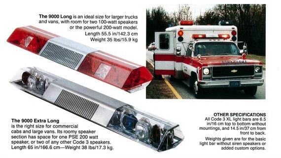 Code 3 XL Lightbar Code 3 Garage