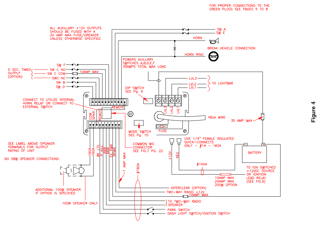 Code 3 Siren Box Model 3892l6 Wiring Diagram - ABIEWF