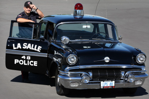 LaSalle Police 1957 Pontiac Laurentian