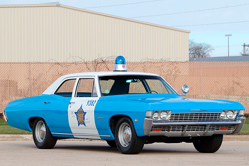 1968 Chevrolet Biscayne Chicago Police Car