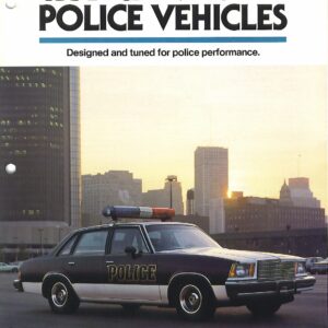 1978-1983 Chevrolet Malibu 9C1 Police Cars - Code 3 Garage