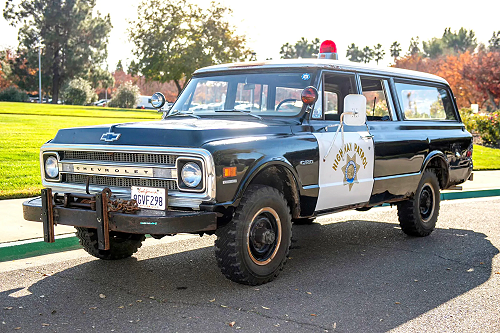 California Highway Patrol 1969 Chevy Suburban