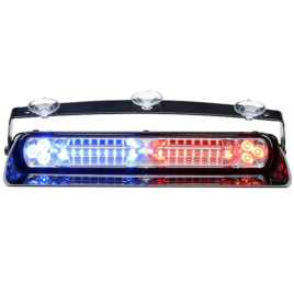 Whelen Dual Avenger II Blue/Red LED Dash Light